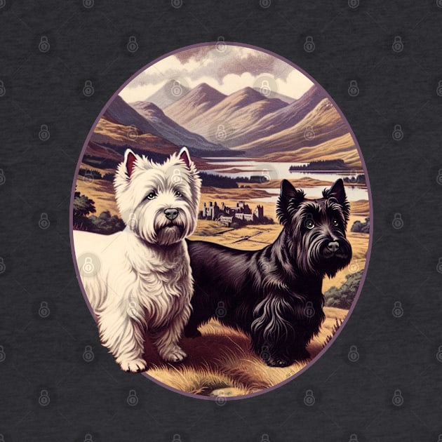 Terriers of Scotland by FivePugs